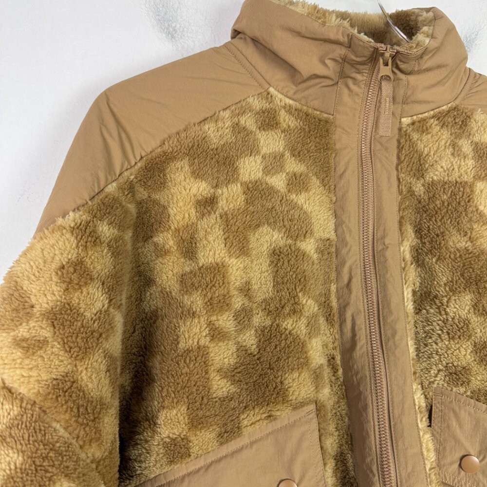 NWT Joylab Zip-Up Cropped Winter High-Pile Fleece Jacket Size Small S NEW - Picture 3 of 15